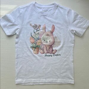 Wonder Nation White Easter Bunny Tee